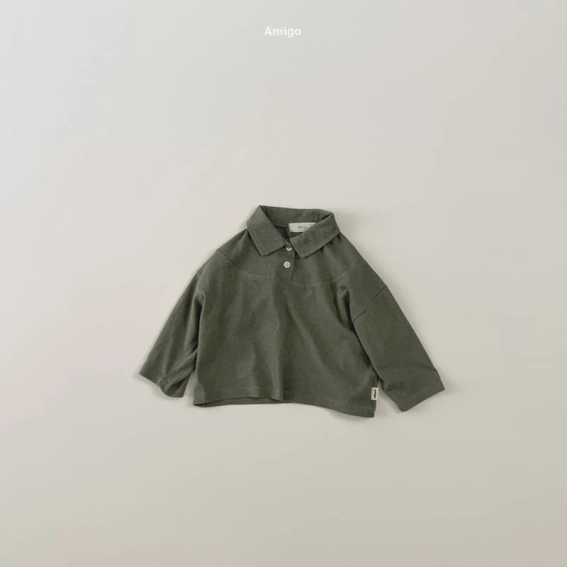 Little Foxx – Slit Collar Tee