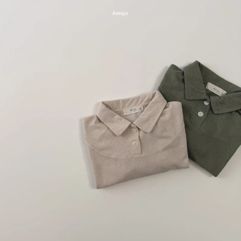 Little Foxx – Slit Collar Tee