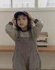 Little Foxx – Corduroy Contrast Overalls