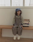 Little Foxx – Corduroy Contrast Overalls
