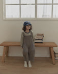 Little Foxx – Corduroy Contrast Overalls