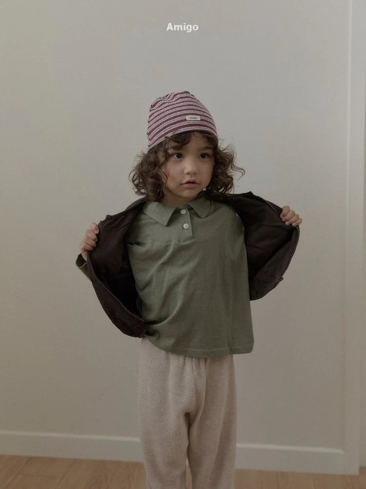 Little Foxx – Slit Collar Tee