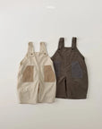 Little Foxx – Corduroy Contrast Overalls