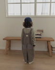 Little Foxx – Corduroy Contrast Overalls