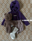 Little Foxx – Eggplant Hooded Tee
