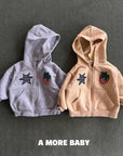 Little Foxx – Strawberry Star Hood Zip-Up