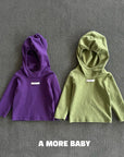 Little Foxx – Eggplant Hooded Tee