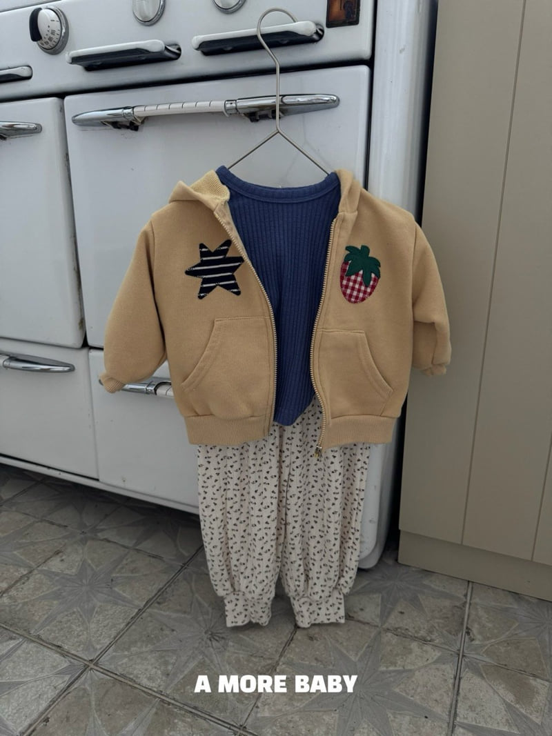 Little Foxx – Strawberry Star Hood Zip-Up