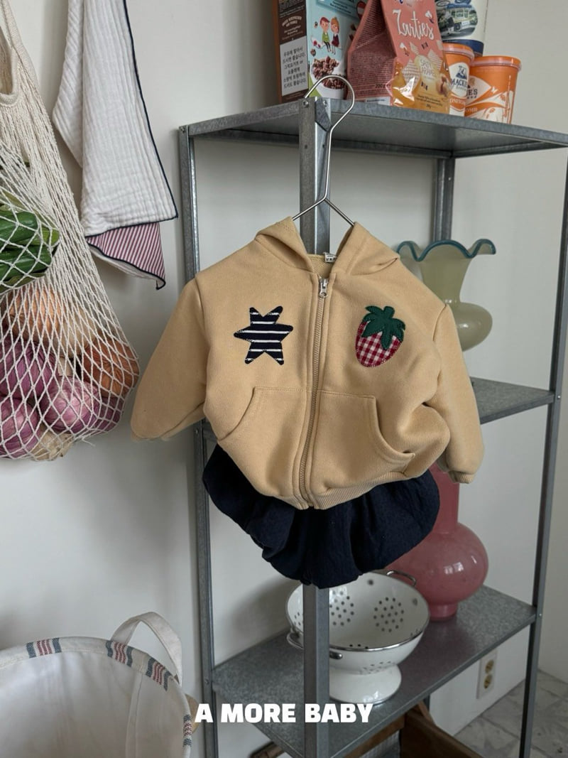 Little Foxx – Strawberry Star Hood Zip-Up