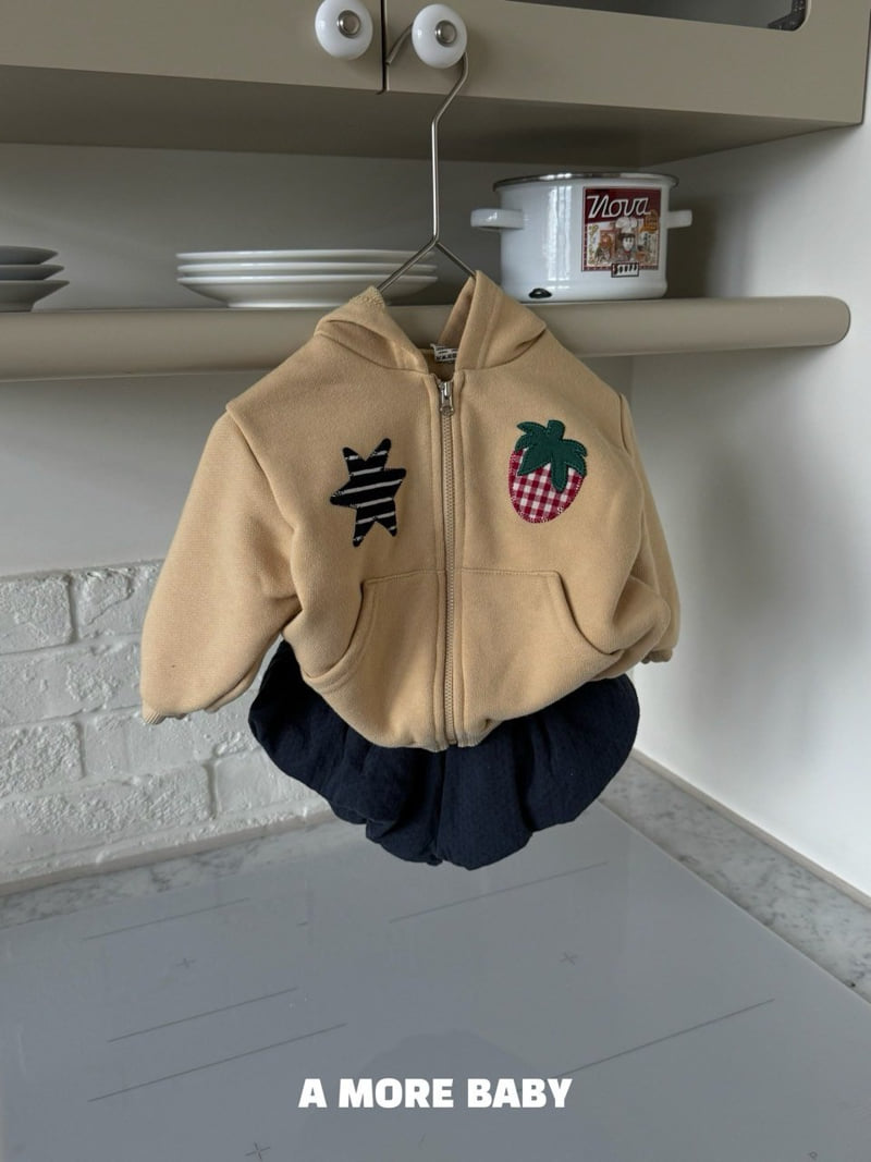 Little Foxx – Strawberry Star Hood Zip-Up