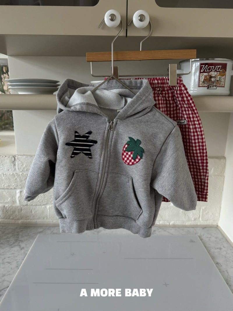 Little Foxx – Strawberry Star Hood Zip-Up
