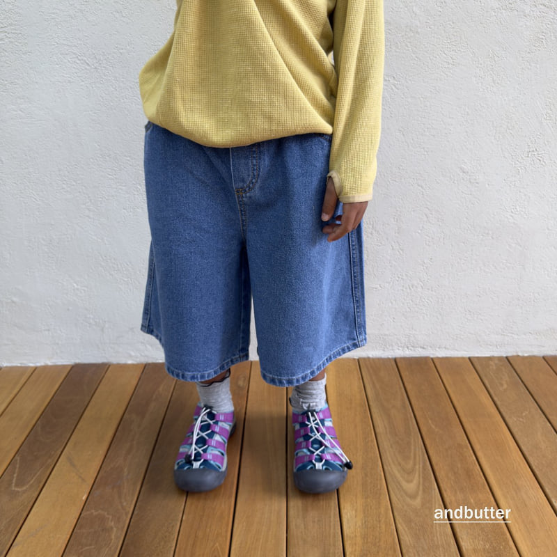 Little Foxx – Denim Bermuda Pants