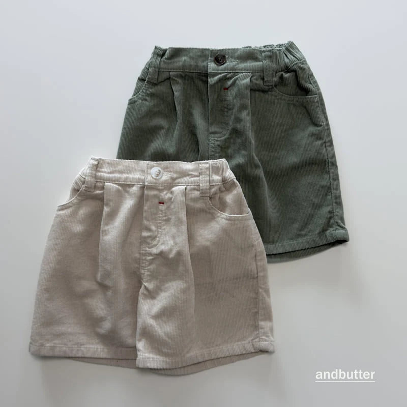 Little Foxx – Corduroy Heart Pants
