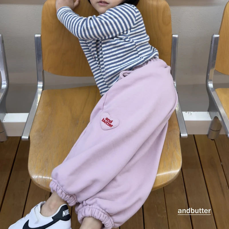 Little Foxx – Mini Heart Jogger Pants