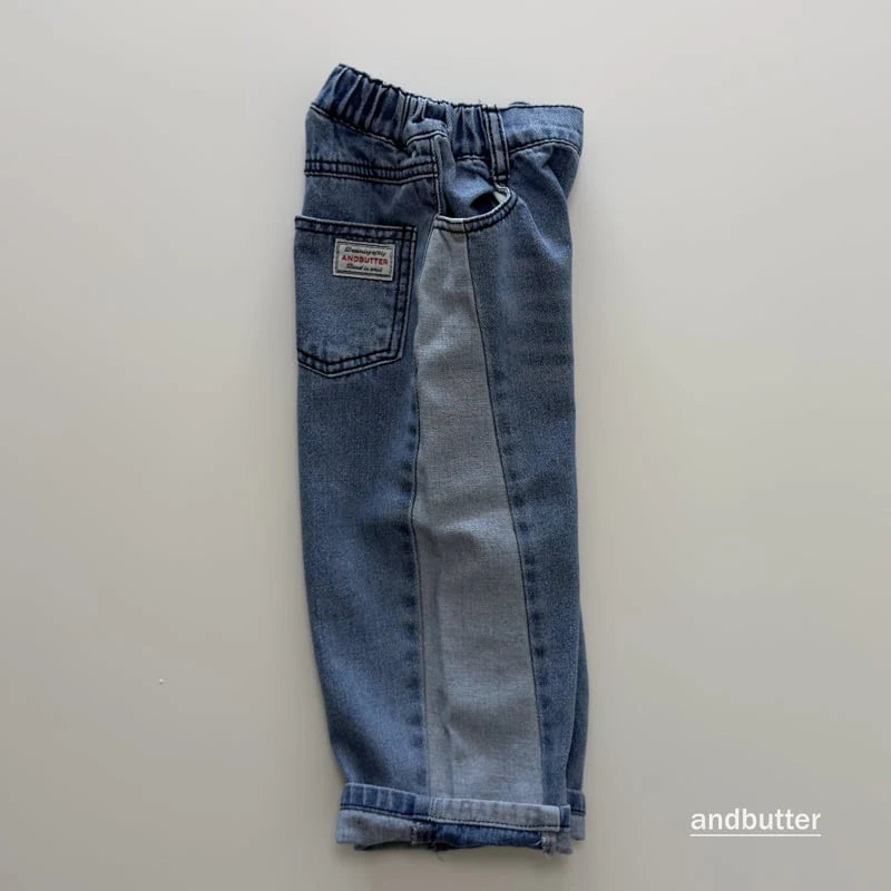 Little Foxx – Curved Contrast Denim