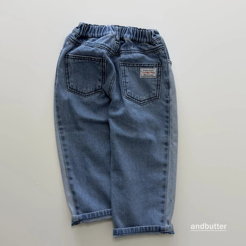 Little Foxx – Curved Contrast Denim