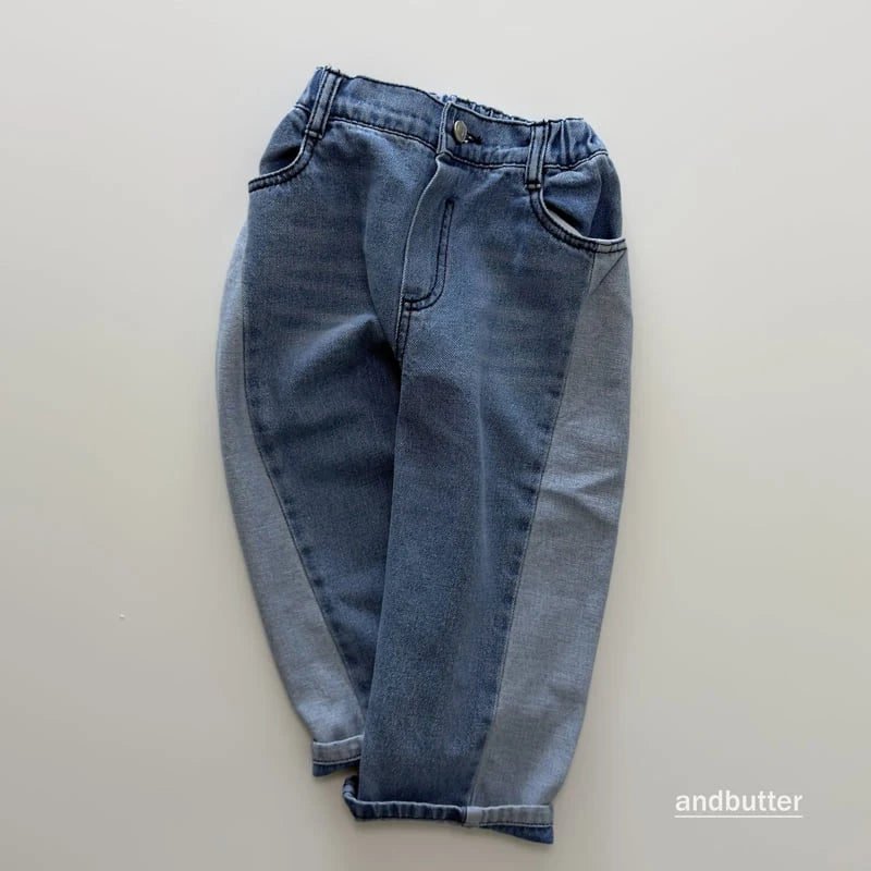 Little Foxx – Curved Contrast Denim