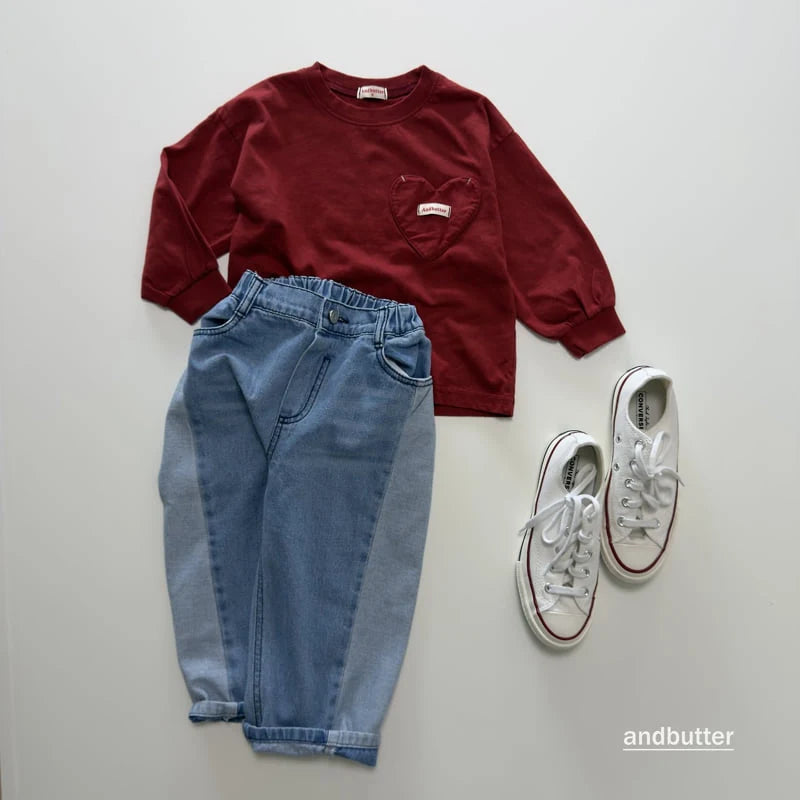 Little Foxx – Curved Contrast Denim