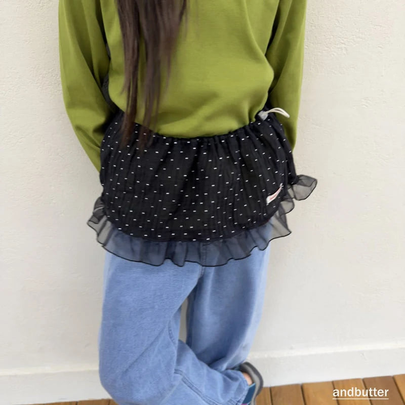 Little Foxx – Wrinkle Dot Skirt