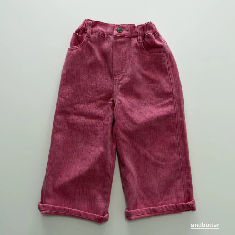 Little Foxx – Slub Pigment Pants