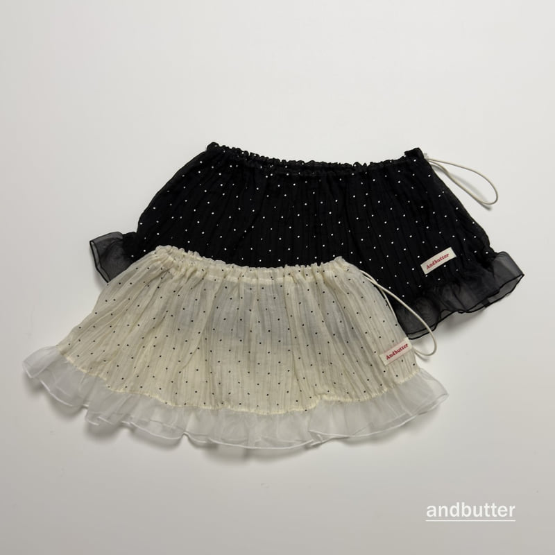 Little Foxx – Wrinkle Dot Skirt
