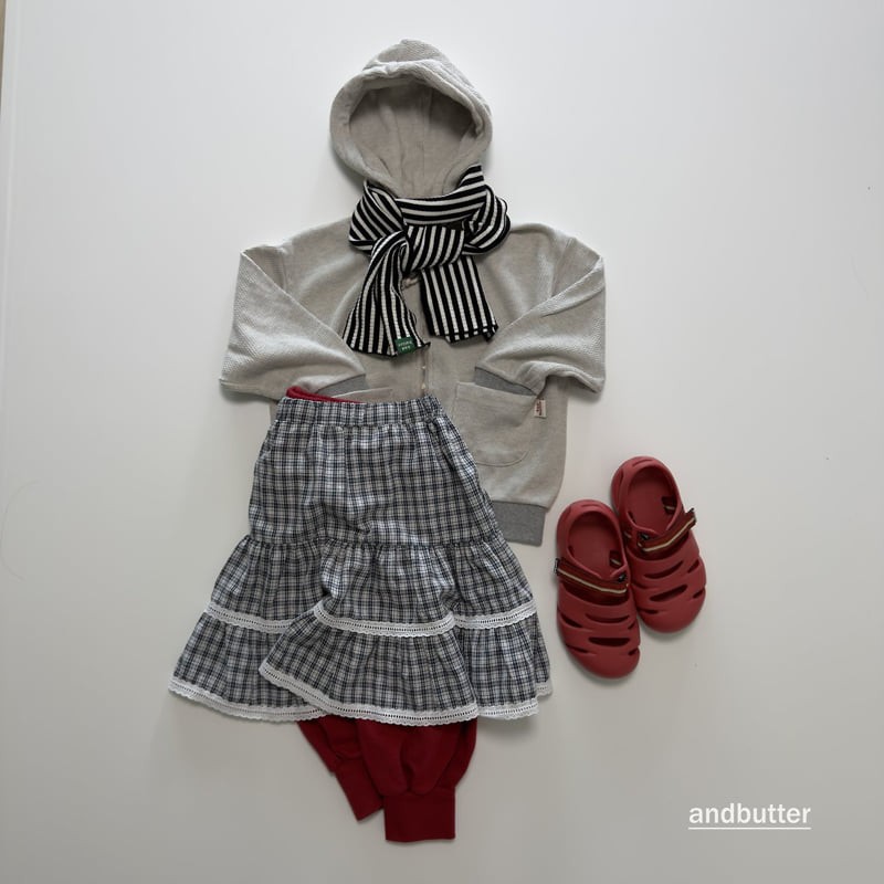 Little Foxx – Tiered Check Skirt