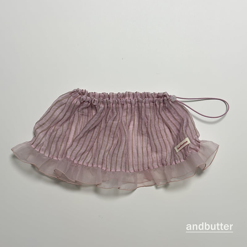 Little Foxx – String Striped Skirt