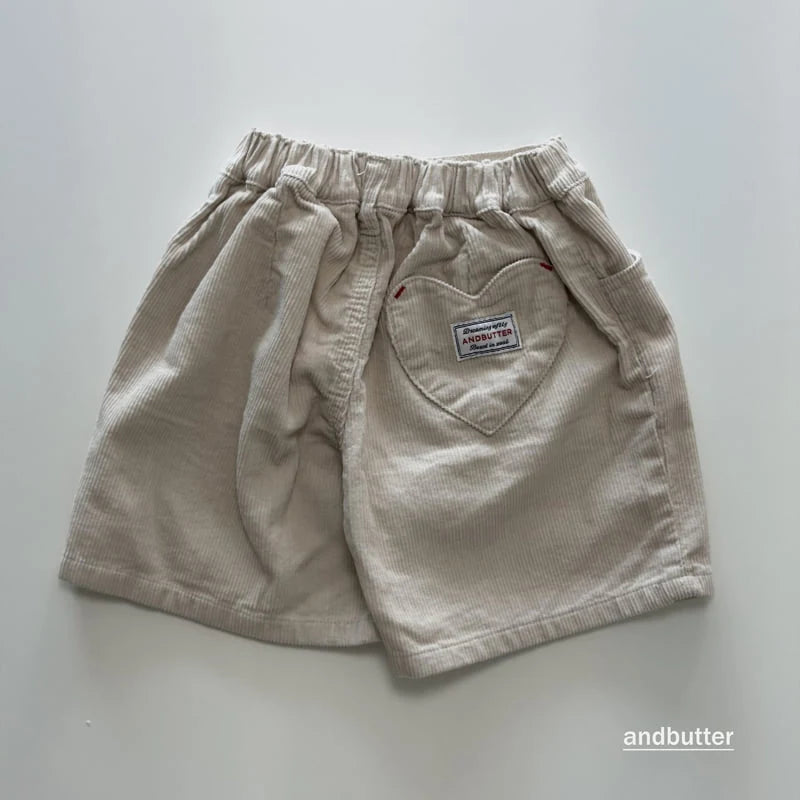Little Foxx – Corduroy Heart Pants