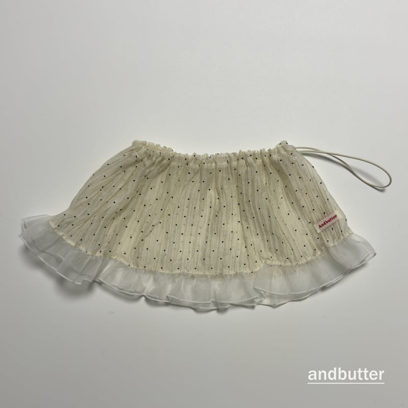 Little Foxx – Wrinkle Dot Skirt