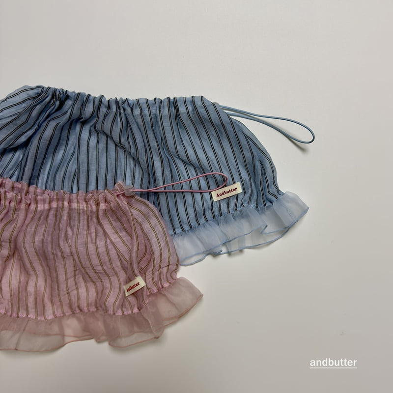 Little Foxx – String Striped Skirt