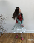 Little Foxx – Tiered Check Skirt
