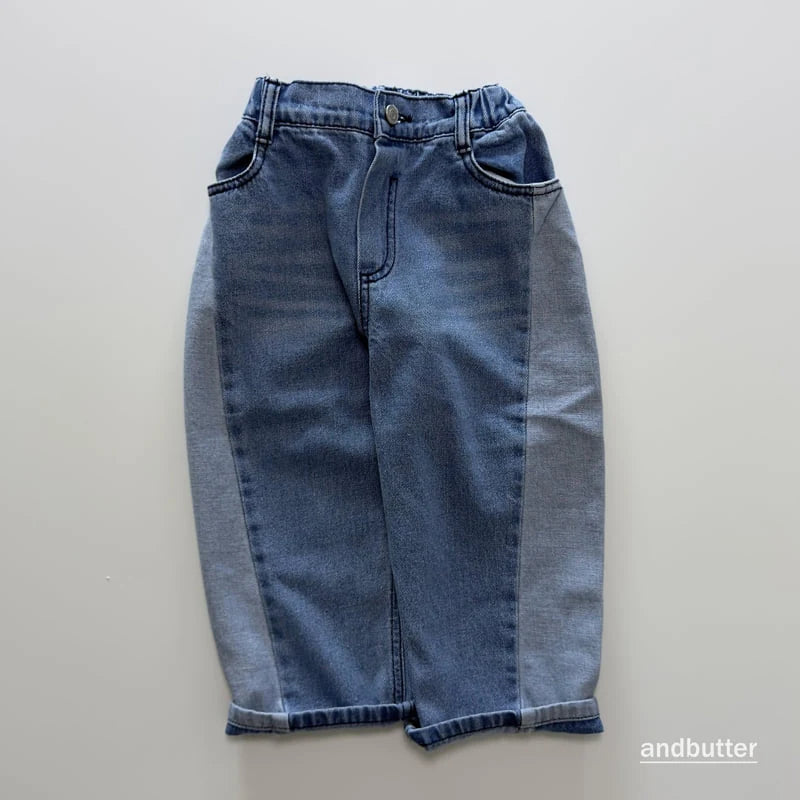Little Foxx – Curved Contrast Denim
