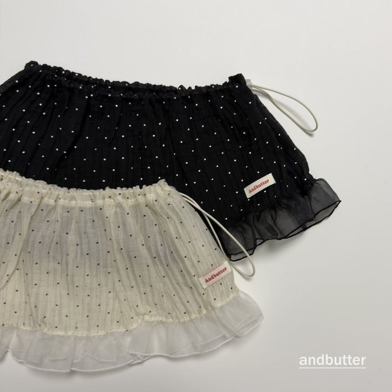 Little Foxx – Wrinkle Dot Skirt