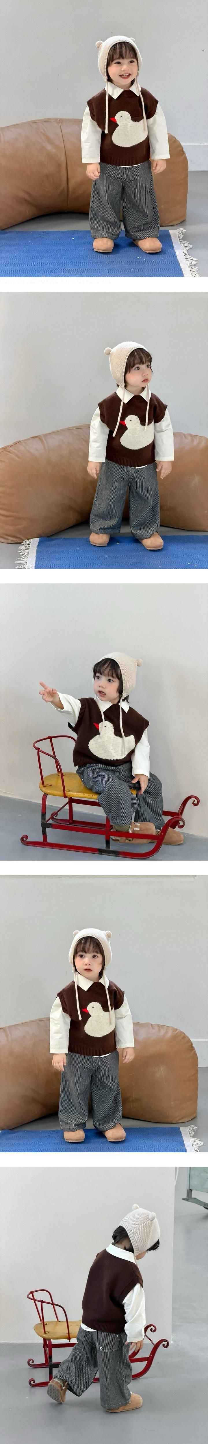 Little Foxx – Brown Big Duck Vest