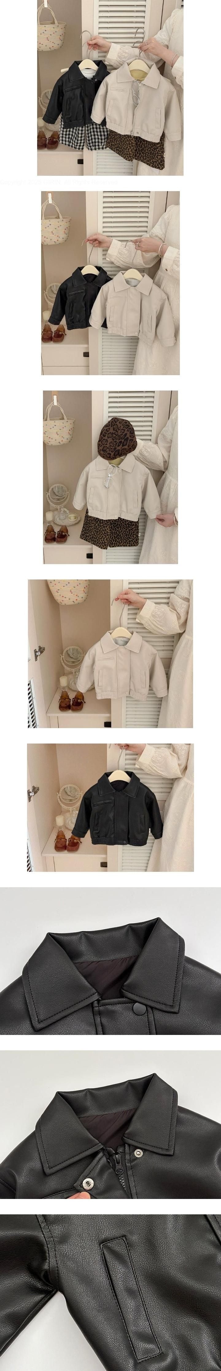 Little Foxx – Small Basic Leather Jacket