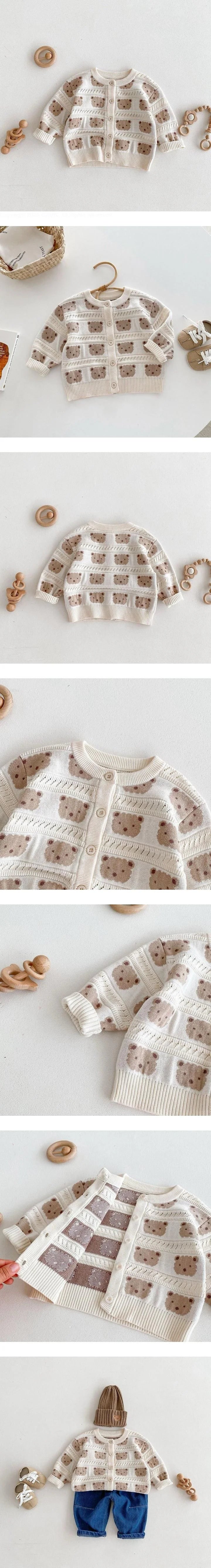 Little Foxx – Bear Friends Cardigan