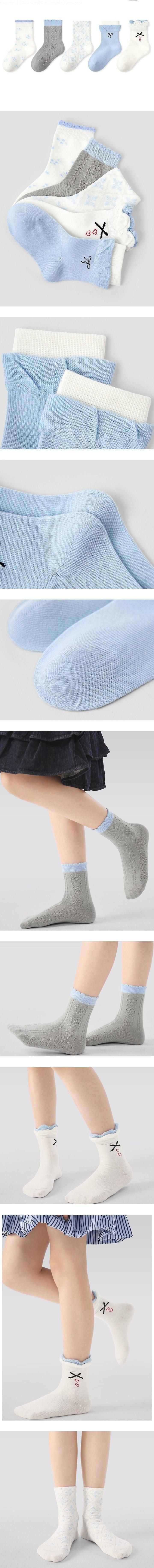 Little Foxx – Blue Ribbon Socks Set