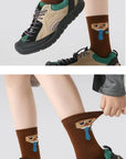 Little Foxx – Blue House Socks Set
