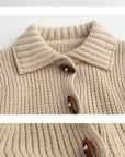 Little Foxx – West Button Collar Knit