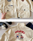 Little Foxx – Baseball Print Jacket
