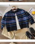 Little Foxx – Jacquard Knit Cardigan