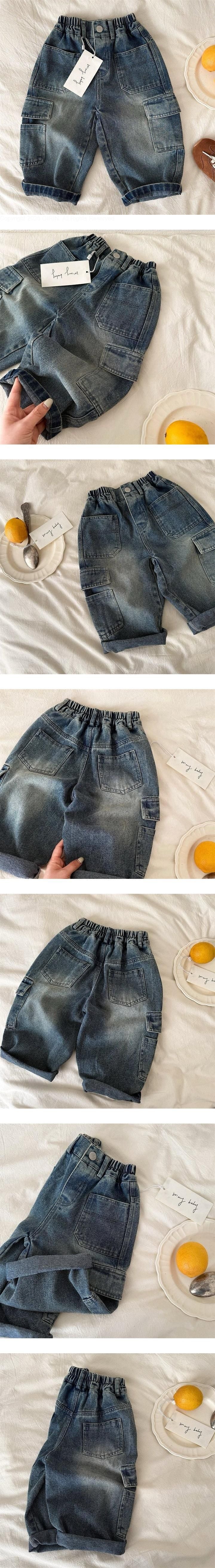 Little Foxx – Two Pocket Denim Pants