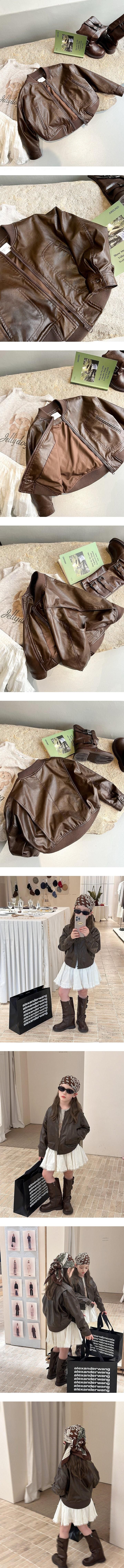 Little Foxx – Aimo Leather Jacket