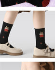 Little Foxx – Ribbon Rose Rabbit Socks Set