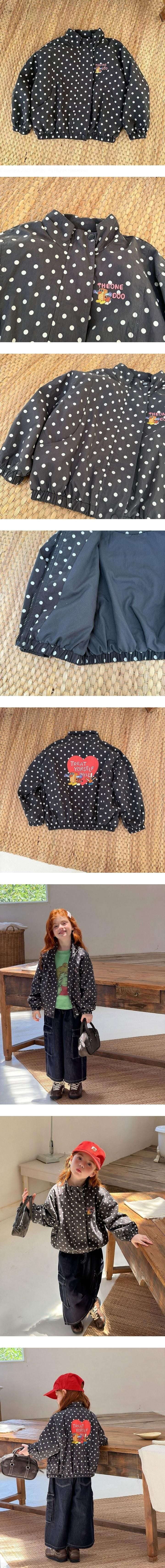 Little Foxx – Black Dot Jacket