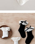 Little Foxx – Two Color Ribbon Socks Set