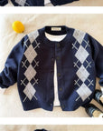 Little Foxx – Argyle Classic Cardigan