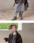 Little Foxx – Recen Loose Leather Jacket