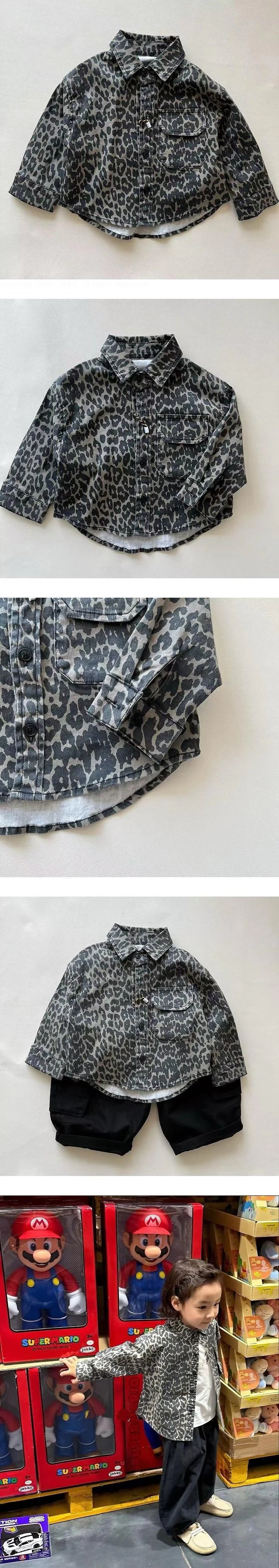Little Foxx – Leopard Shirt