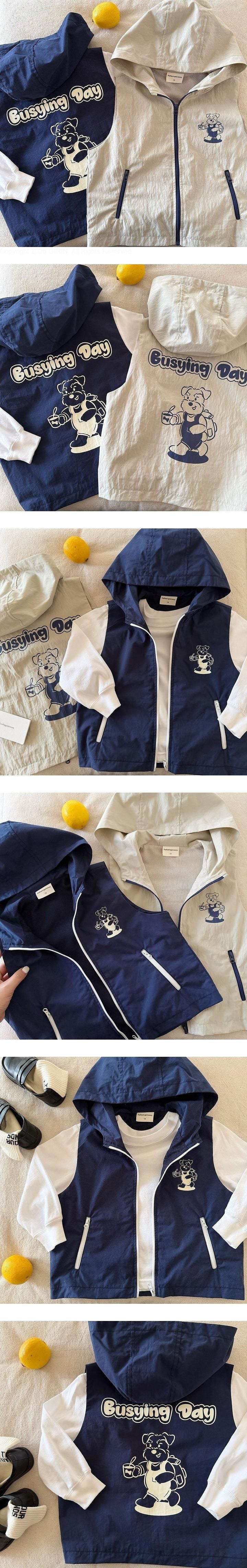 Little Foxx – Busying Day Hooded Vest